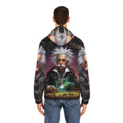 Funny Chemistry Experiment Men's Full-Zip Hoodie