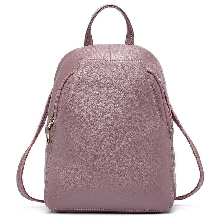 Ladies Backpack Backpack New Style Leather Small Female Dag