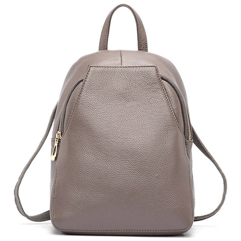 Ladies Backpack Backpack New Style Leather Small Female Dag