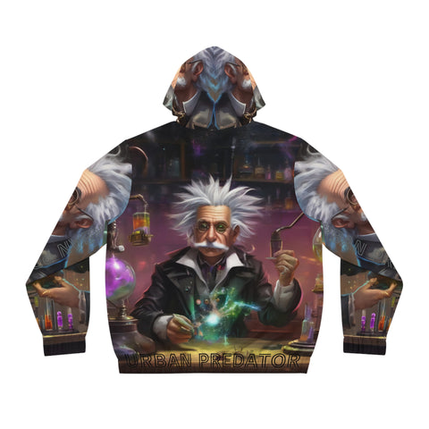 Funny Chemistry Experiment Men's Full-Zip Hoodie