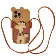 Messenger Giraffe Silicone Phone Cases