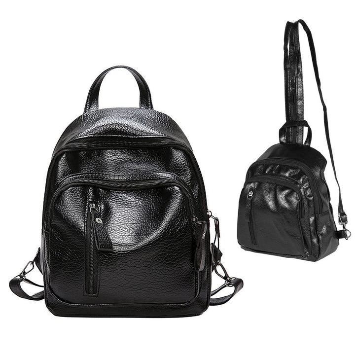 PU Leather Backpack for Women Anti Theft Waterproof