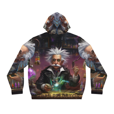 Funny Chemistry Experiment Men's Full-Zip Hoodie