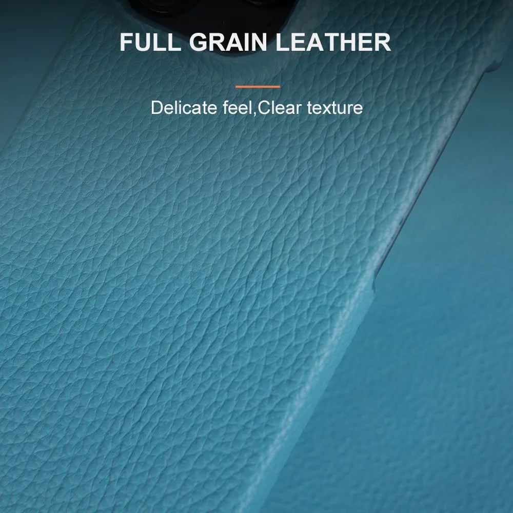 Luxury Leather iPhone Case For 17 Pro Max–7