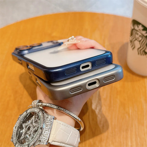 Luxury Frosted Matte Case For iPhone 17–11