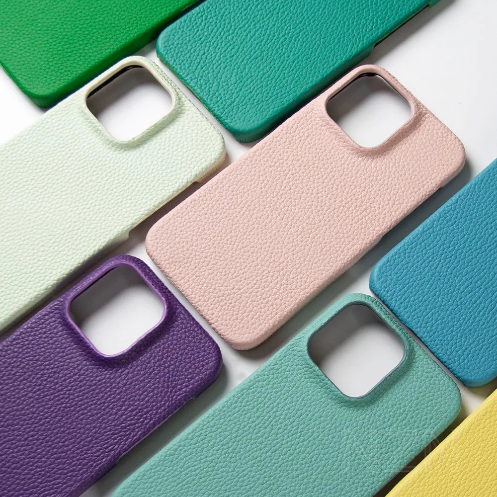 Luxury Leather iPhone Case For 17 Pro Max–7