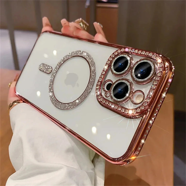 Glitter Bumper Case For iPhone 15 Pro Max