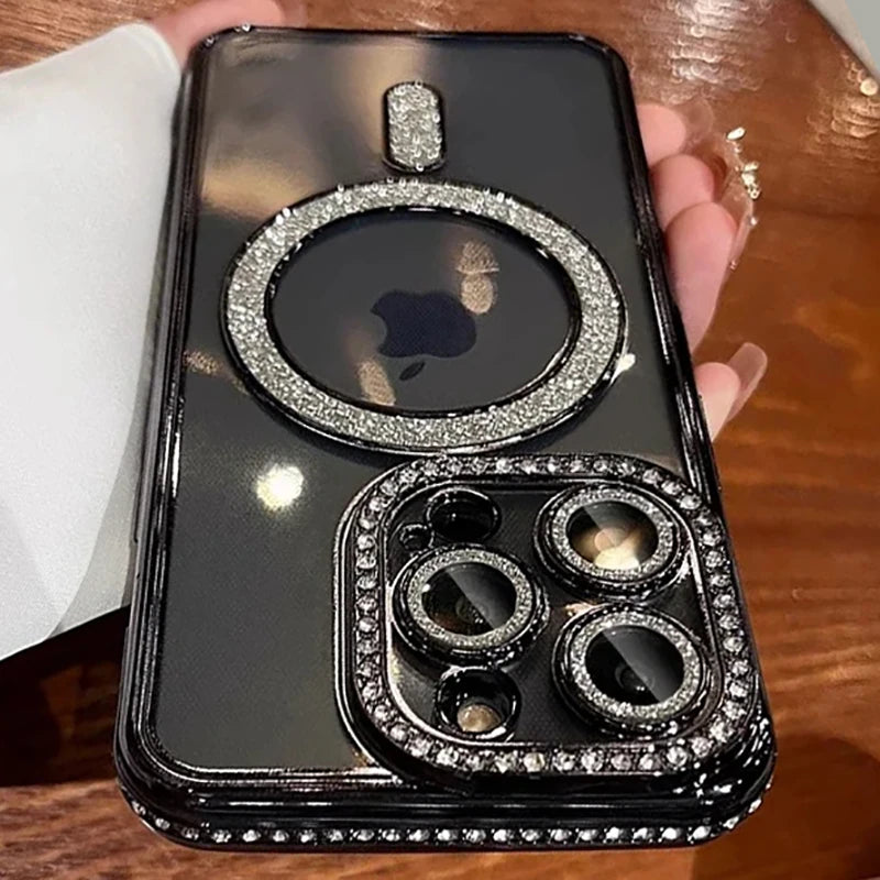 Fashion Glitter Diamond Case For iPhone 17–12