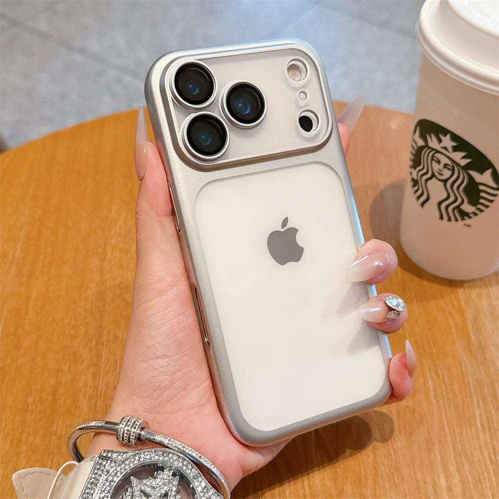 Luxury Frosted Matte Case For iPhone 17–11