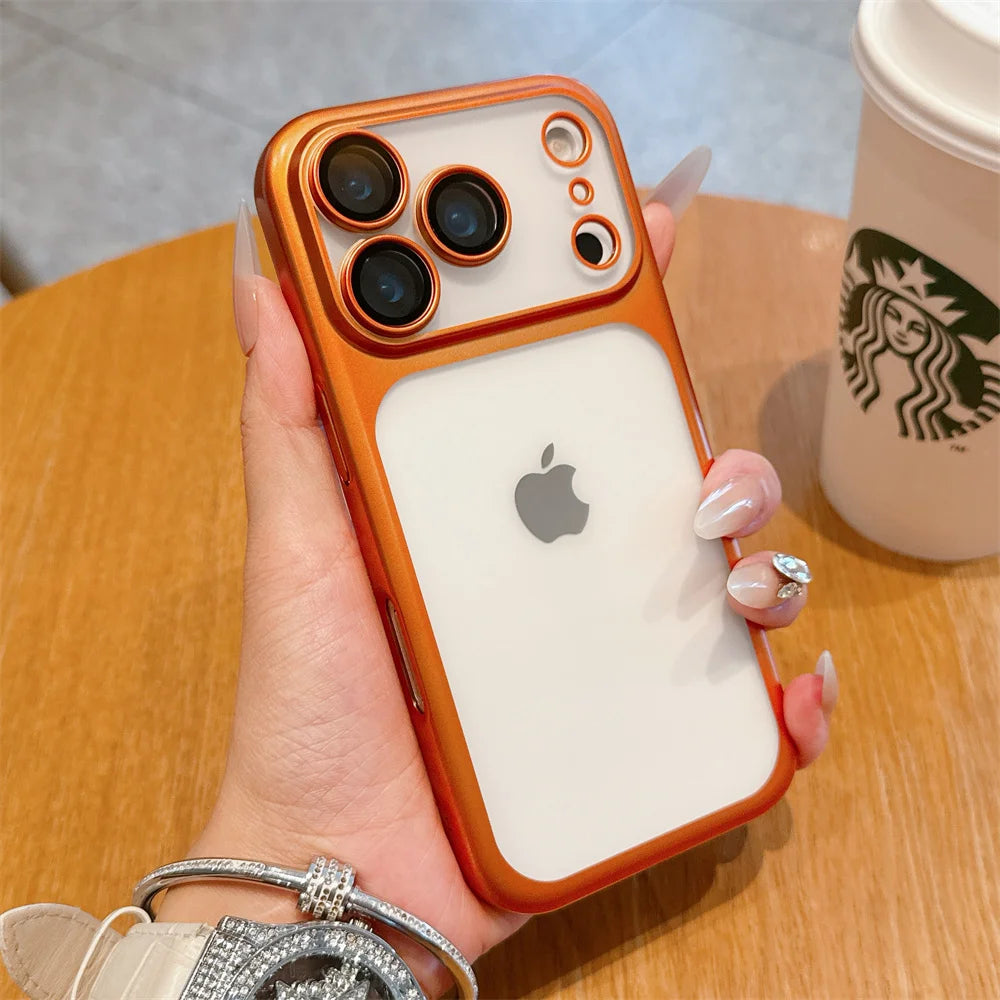 Luxury Frosted Matte Case For iPhone 17–11