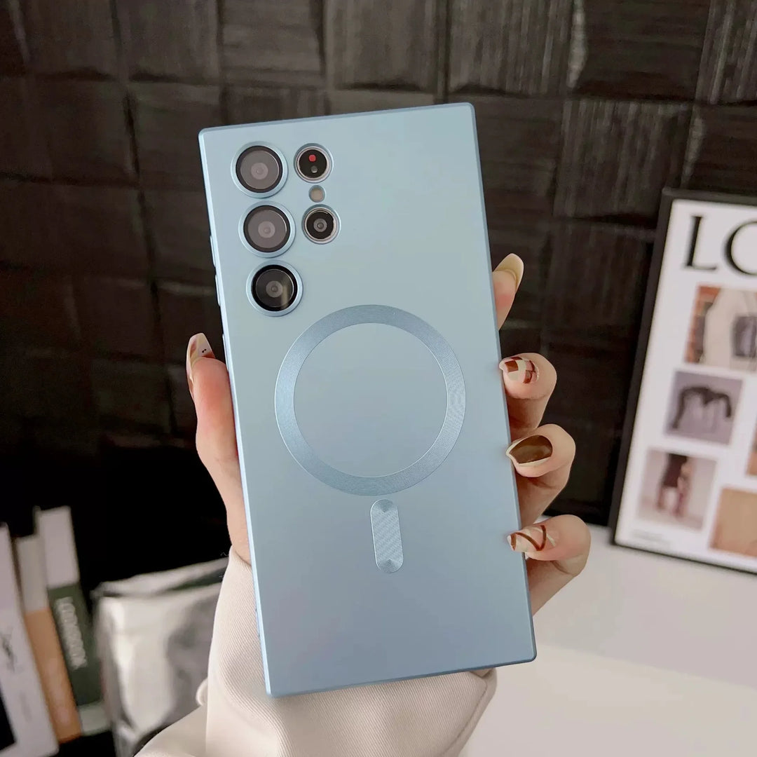Magnetic Wireless Charging Samsung Cover