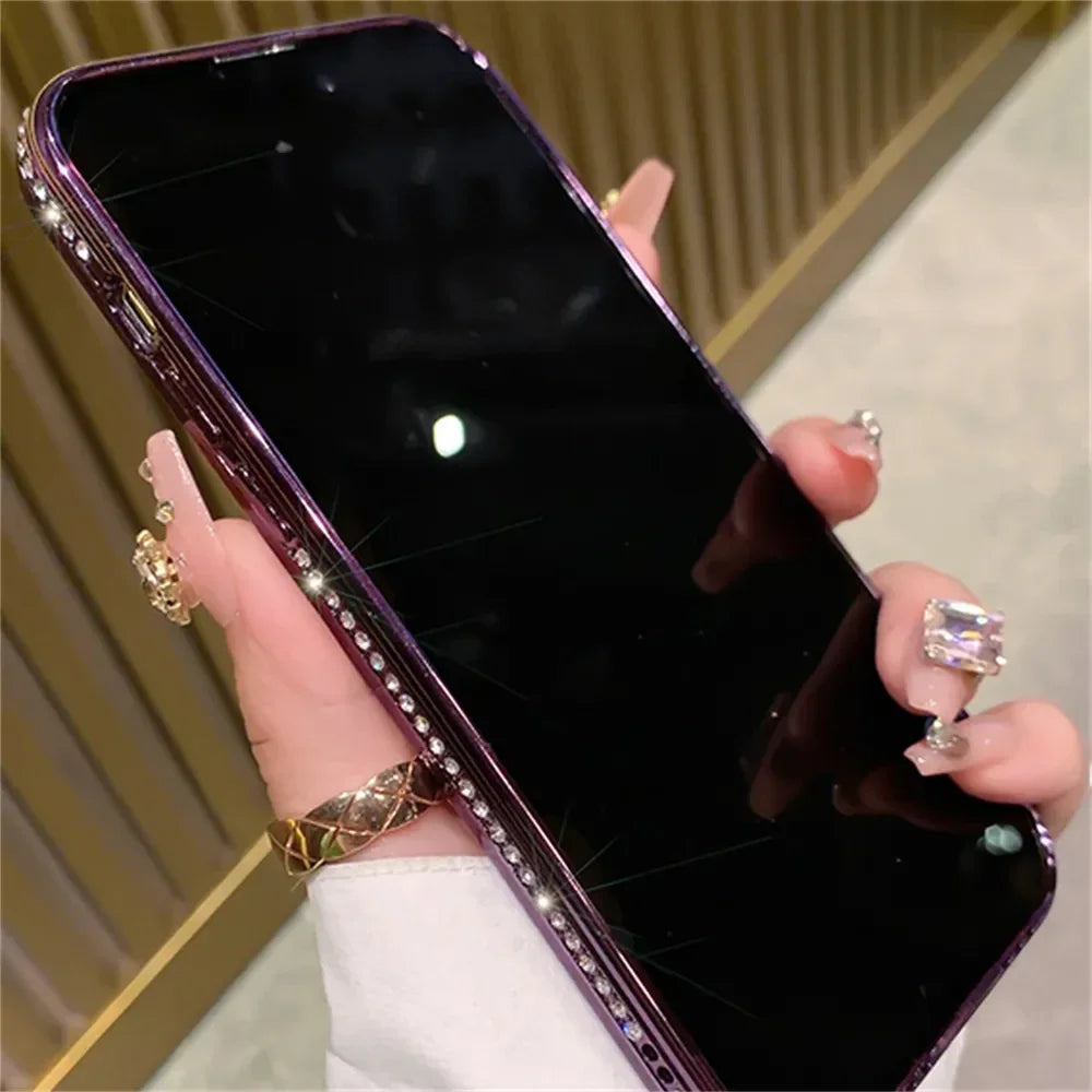 Sparkling Transparent iPhone 16 Plus Cover