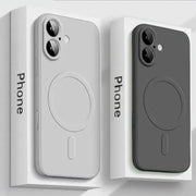 Luxury Magsafe Silicone Case iPhone 17 Pro