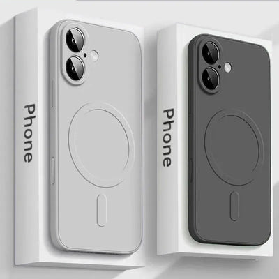 Luxury Magsafe Silicone Case iPhone 17 Pro