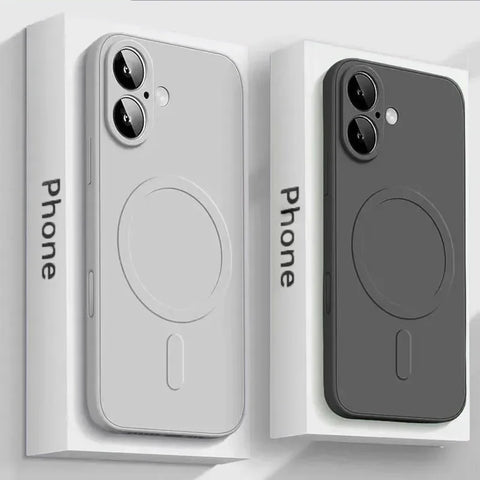 Luxury Magsafe Silicone Case iPhone 17 Pro