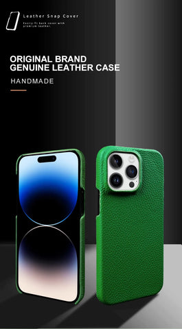 Luxury Leather iPhone Case For 17 Pro Max–7