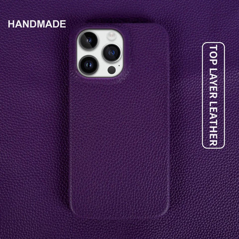 Luxury Leather iPhone Case For 17 Pro Max–7