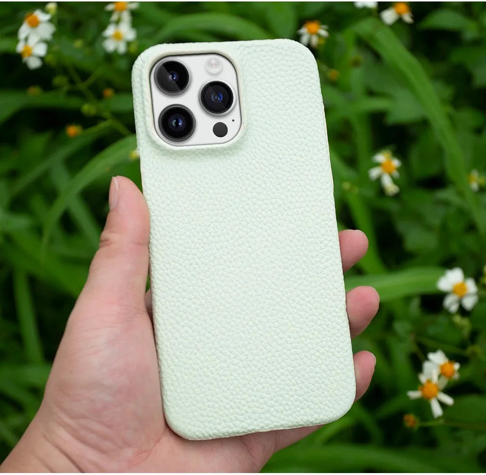 Luxury Leather iPhone Case For 17 Pro Max–7