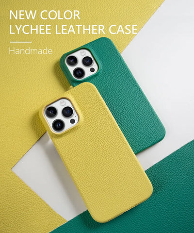 Luxury Leather iPhone Case For 17 Pro Max–7