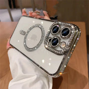 Sparkling Transparent iPhone 16 Plus Cover