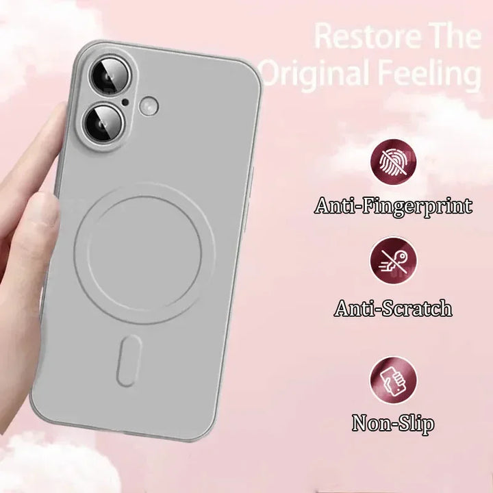 Luxury Magsafe Silicone Case For iPhone 17–11
