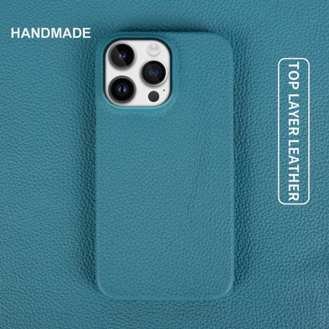 Luxury Leather iPhone Case For 17 Pro Max–7