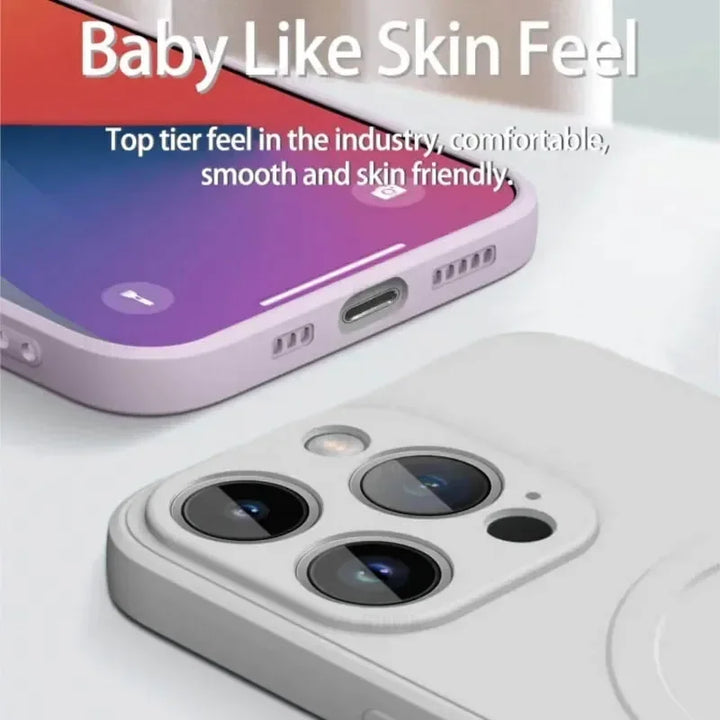 Luxury Magsafe Silicone Case For iPhone 17–11