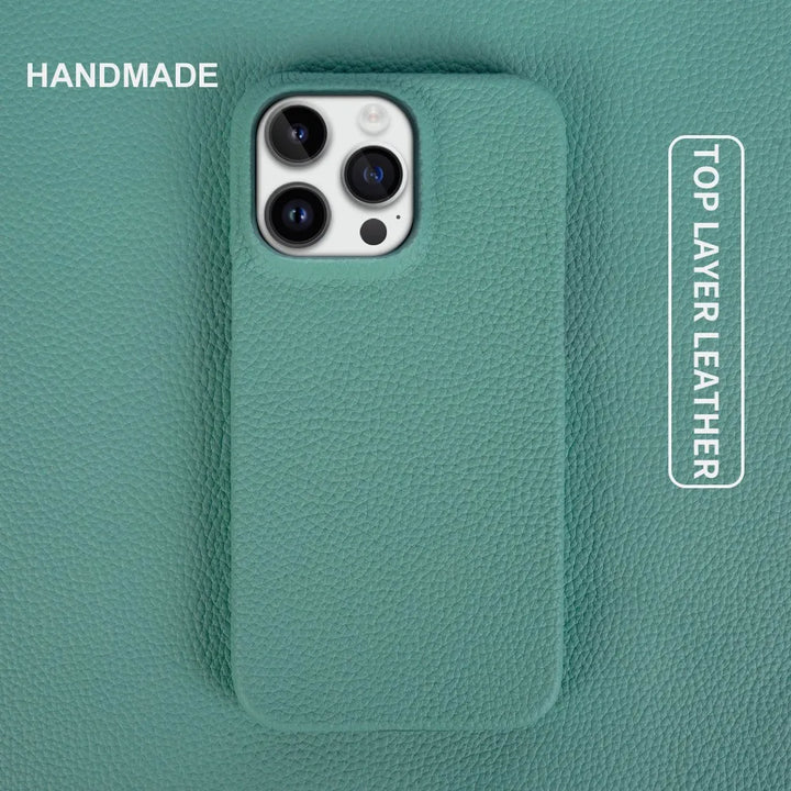 Luxury Leather iPhone Case For 17 Pro Max–7
