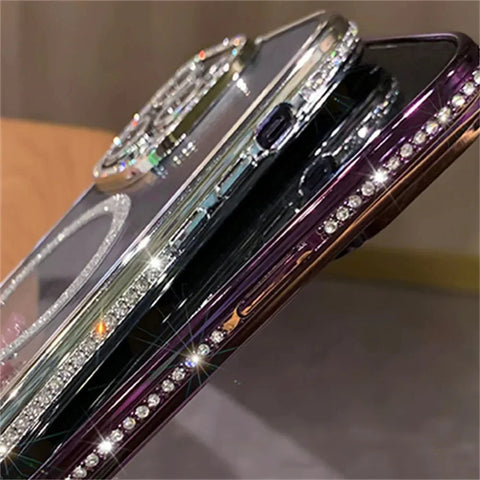 Sparkling Transparent iPhone 16 Plus Cover