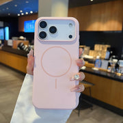 Solid Color Silicone Magsafe iPhone Case