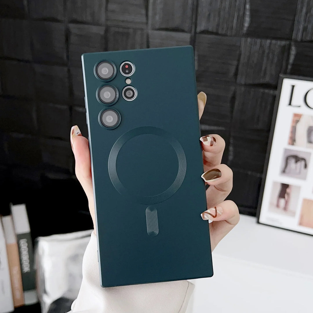 Magnetic Wireless Charging Samsung Cover