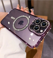 Sparkling Transparent iPhone 16 Plus Cover