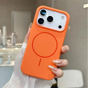 Magnetic Wireless Charging Silicone Case