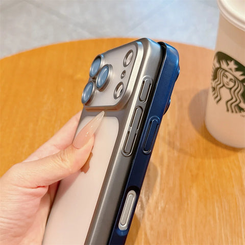 Luxury Frosted Matte Case For iPhone 17–11