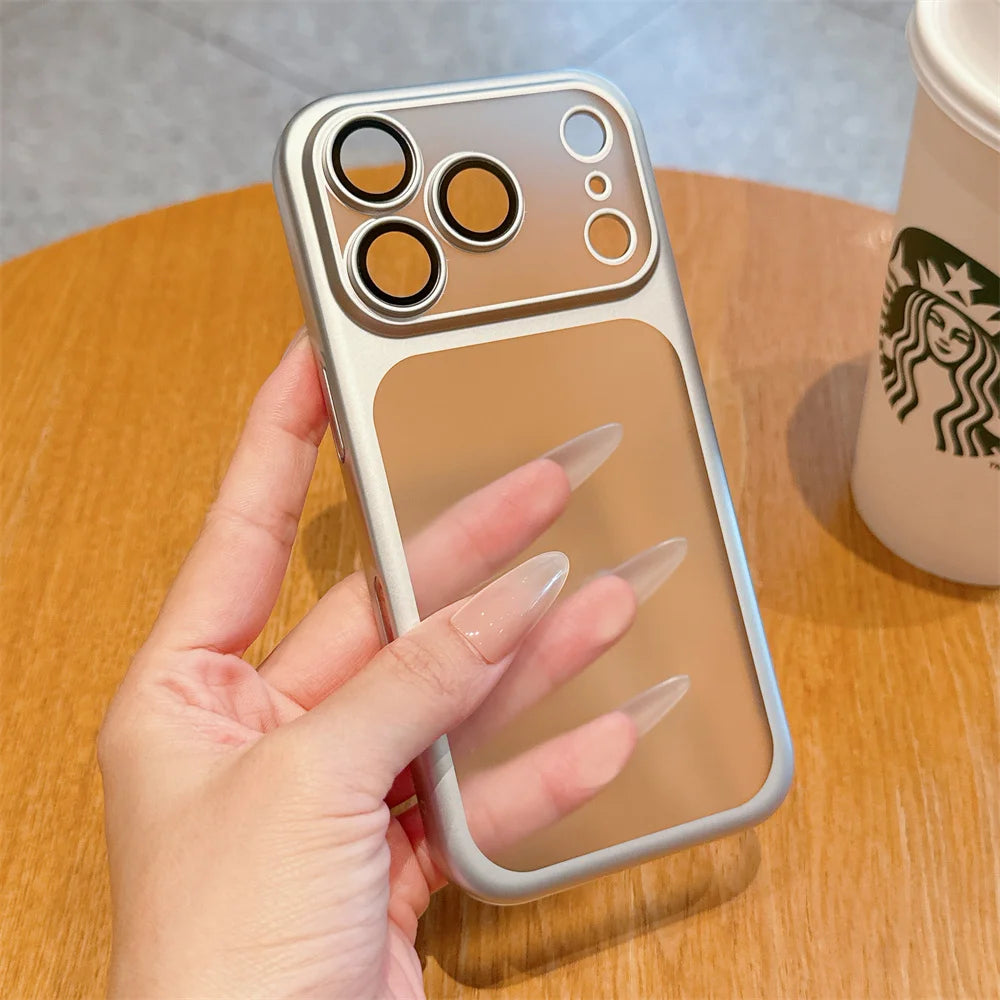 Luxury Frosted Matte Case For iPhone 17–11