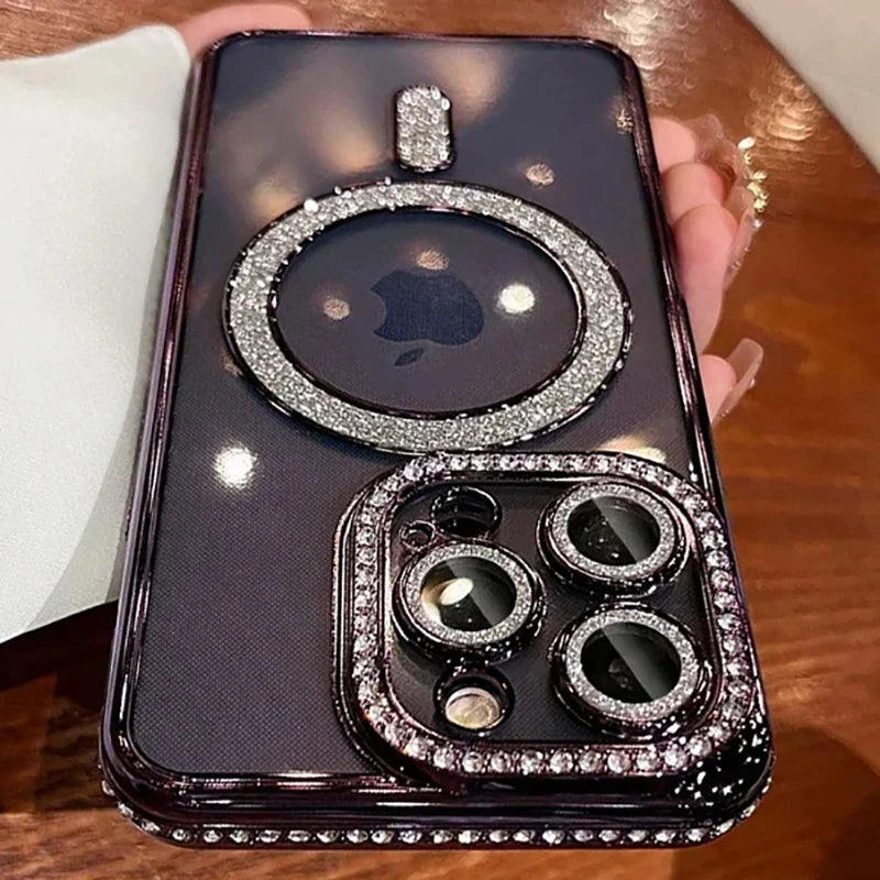 Fashion Glitter Diamond Case For iPhone 17–12