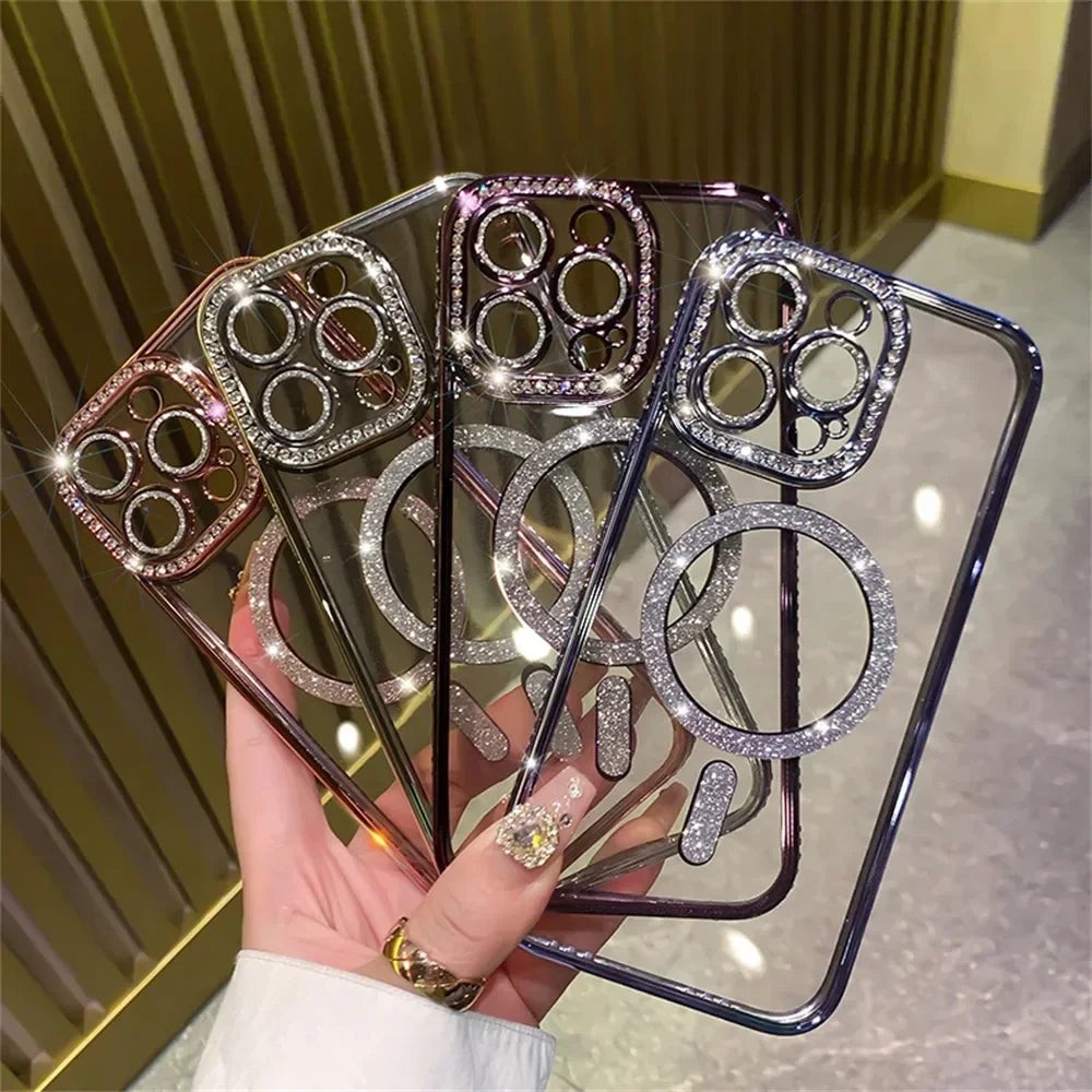 Glitter Bumper Case For iPhone 15 Pro Max