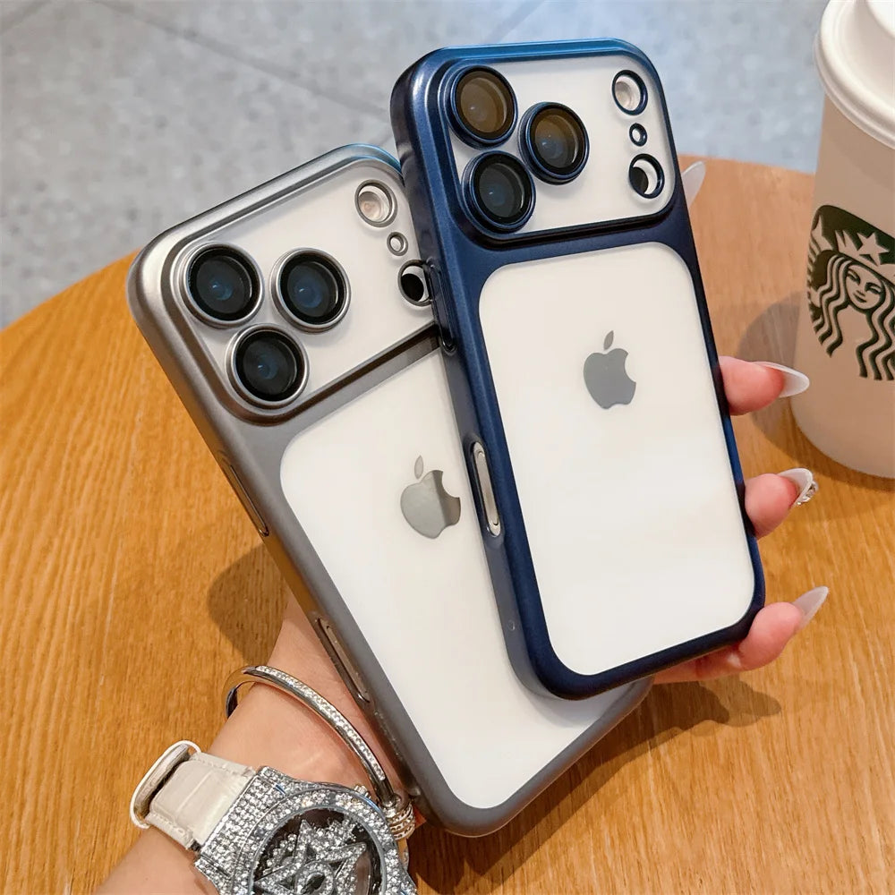 Luxury Frosted Matte Case For iPhone 17–11