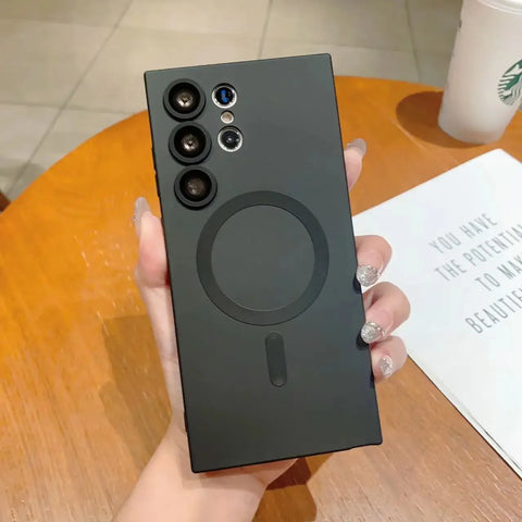 Magnetic Wireless Charging Samsung Cover