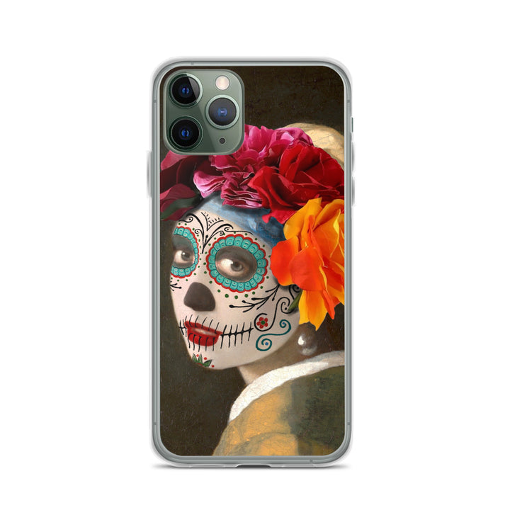 Catrina with a pearl earring Clear Case for iPhone®