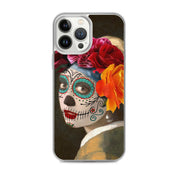 Catrina with a pearl earring Clear Case for iPhone®