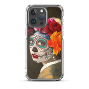 Catrina with a pearl earring Clear Case for iPhone®