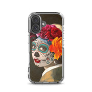 Catrina with a pearl earring Clear Case for iPhone®