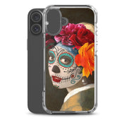 Catrina with a pearl earring Clear Case for iPhone®